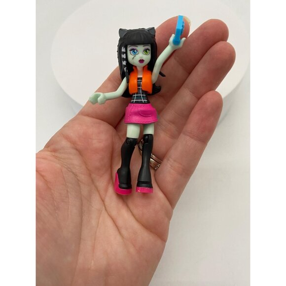 Monster High Posable Meowlody Mini Figurine - Monster High Collectible Mini Toy - Picture 4 of 4